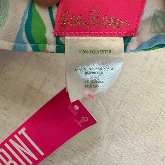 Lilly Pulitzer Pink and Green Hat 🌴☀️ - Picture 5 of 9